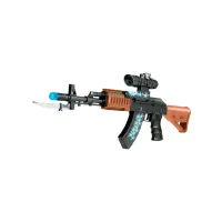 Іграшкова зброя ZIPP Toys Автомат світлозвуковою AK47, чорний (827B) - 1