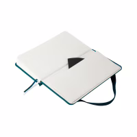Книга записна Axent Partner, 95x140 мм, 96 аркушів, клітинка, малахітова (8301-31-A) - Image 5