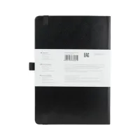 Книга записна Axent Partner Prime 145х210 мм A5 96 аркушів клітинка Чорний (8305-01-A) - Зображення 3