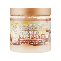 Скраб для тіла Dead Sea Collection з мінералами Мертвого моря, олією мигдалю і ванілі 660 г (830668009677) - 1