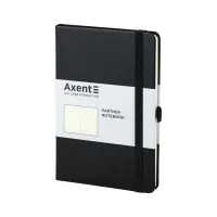 Книга записна Axent Partner 125х195 мм без лініюванням 96 аркушів Чорна (8307-01-A) - Зображення 2