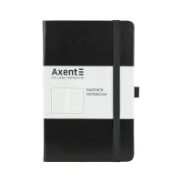 Книга записна Axent Partner 125х195 мм у лінійку 96 аркушів Чорний (8308-01-A) - Зображення 1