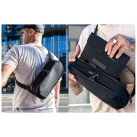 Сумка Pacsafe x SLNT pocket sling Чорна (83102100) - Зображення 10