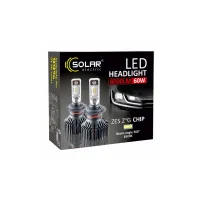 Автолампа SOLAR H11 12/24V 6500K 8000Lm 60W ZES Chip (8311) - 4