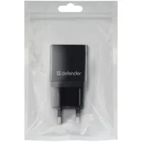 Зарядний пристрій Defender EPA-10 black, 1xUSB, 5V / 2.1A (83572) - 3