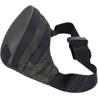 Сумка-бананка Bagland Bella Хакі сітка 2 л (0020204) (83886330) - 3