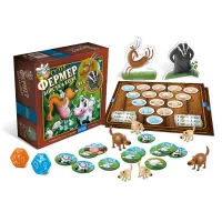 Настільна гра Granna Суперфермер 3 в 1 (84085) - 2