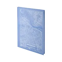Канцелярська книга Axent Maps Amsterdam А4 в твердій обкладинці 96 аркушів в клітинку (8422-507-A) - Зображення 3