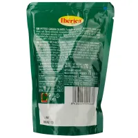 Овочева консервація Iberica Оливки зелені без кісточки в пакеті 170 г (8436024294668) - 2
