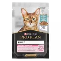 Вологий корм для кішок Purina Pro Plan Delicate Digestion Мультипак індичка та океанічна риба 10 х 85 г (8445290855817) - 2