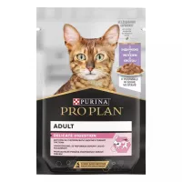 Вологий корм для кішок Purina Pro Plan Delicate Digestion Мультипак індичка та океанічна риба 10 х 85 г (8445290855817) - 3