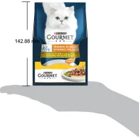 Вологий корм для кішок Purina Gourmet Perle Duo з куркою та яловичиною міні філе в підливці 85 г (8445291188266) - Зображення 3