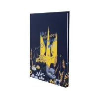 Книга записна Axent UA Українці А5 клітинка тверда обкладинка 96 аркушів (8455-1-A) - Зображення 2