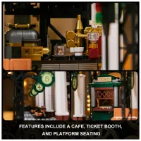 Конструктор Pantasy Original - Steampunk Залізнична станція в стилі стімпанк (85007) - 4