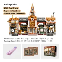 Конструктор Pantasy Original - Steampunk Залізнична станція в стилі стімпанк (85007) - 5