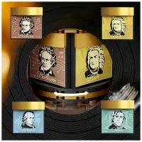 Конструктор Pantasy Original - Retro Ретро-грамофон (85009) - 3