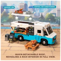 Конструктор Pantasy Original - Joyside Series Ретро-фудтрак (85011) - 2