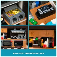 Конструктор Pantasy Original - Joyside Series Ретро-фудтрак (85011) - 4