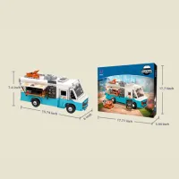 Конструктор Pantasy Original - Joyside Series Ретро-фудтрак (85011) - 6