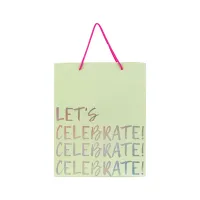 Подарочный пакет Axent бумажный Let's celebrate 26х32 см (8502-26-A) - Изображение 2