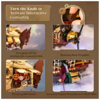 Конструктор Pantasy Original Дирижабль Steampunk (85021) - 5