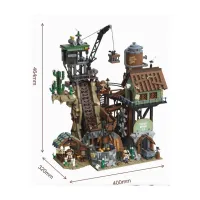 Конструктор Pantasy Шахта GBC-Western (85025) - 9