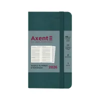 Тижневик Axent датований 2026 Pocket Strong 90х150, лазурний (8508-26-63-A) - Изображение 2