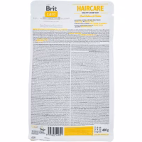 Сухий корм для кішок Brit Care Cat GF Haircare Healthy and Shiny Coat 400 г (8595602540891) - Image 2