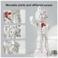 Конструктор Pantasy Astro Boy: Чисто біла версія (86206) - 3