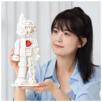 Конструктор Pantasy Astro Boy: Чисто біла версія (86206) - 6