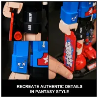 Конструктор Pantasy Astro Boy: Хлопчик зі скейтбордом (86207) - 2