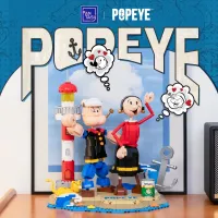 Конструктор Pantasy Popeye Папай з Оливою (86401) - 2