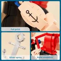 Конструктор Pantasy Popeye Папай з Оливою (86401) - 4