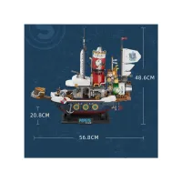 Конструктор Pantasy Popeye Пароплав у пошуках скарбів (86402) - 7