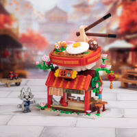 Конструктор Pantasy Kung Fu Panda Кунгфу Панда Міні Вид на вулицю - Раменна крамниця Чжена (86506) - Image 2