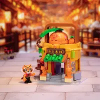 Конструктор Pantasy Kung Fu Panda Кунгфу Панда Міні Вид на вулицю - Фруктова крамниця Тигриці (86508) - 2