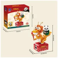 Конструктор Pantasy Kung Fu Panda Косрайдер По (86510) - 3