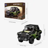 Конструктор Pantasy George Patton G-PATTON ️GX 1:18 зелений (86702) - 5