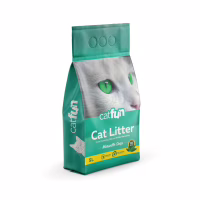 Наповнювач для туалету Catfun бентонітовий з ароматом марсельського мила 5 л (8683655071506) - Image 1