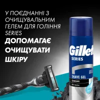 Змінні касети Gillette Mach3 Charcoal Деревне вугілля 8 шт. (8700216085472) - 8