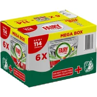 Таблетки для посудомийних машин Fairy Platinum Plus All in One Lemon 114 шт. (8700216236317) - 1