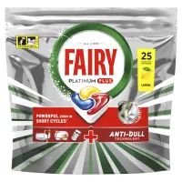 Таблетки для посудомийних машин Fairy Platinum Plus All in One Lemon 25 шт. (8700216236386) - Зображення 1