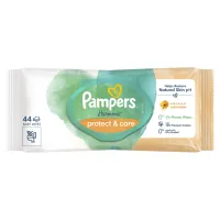 Дитячі вологі серветки Pampers Harmonie Protect&Care з календулою 44 шт (8700216250641) - 2