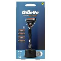 Бритва Gillette Fusion ProGlide з 4 змінними картриджами + Підставка (8700216357227) - Зображення 2