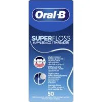 Зубна нитка Oral-B SuperFloss 50 шт. (8700216538961) - Зображення 2