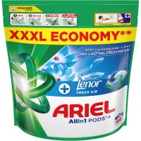 Капсули для прання Ariel Pods+ All-in-1 Touch of Lenor Дотик свіжого повітря Lenor 44 шт. (8700216765077) - 1