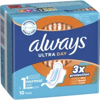 Гігієнічні прокладки Always Ultra Day Normal (Розмір 1) 10 шт. (8700216861120) - 2