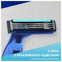 Змінні касети Gillette Sensor 3+ 8 шт. (8700216873727) - 5