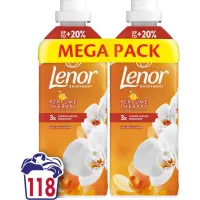 Кондиціонер для білизни Lenor Золота орхідея та ваніль 2 х 1.239 л (8700216880855) - 2