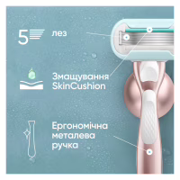 Змінні касети Gillette Venus Pro Smooth Sensitive 3 шт. (8700216968928) - Image 3